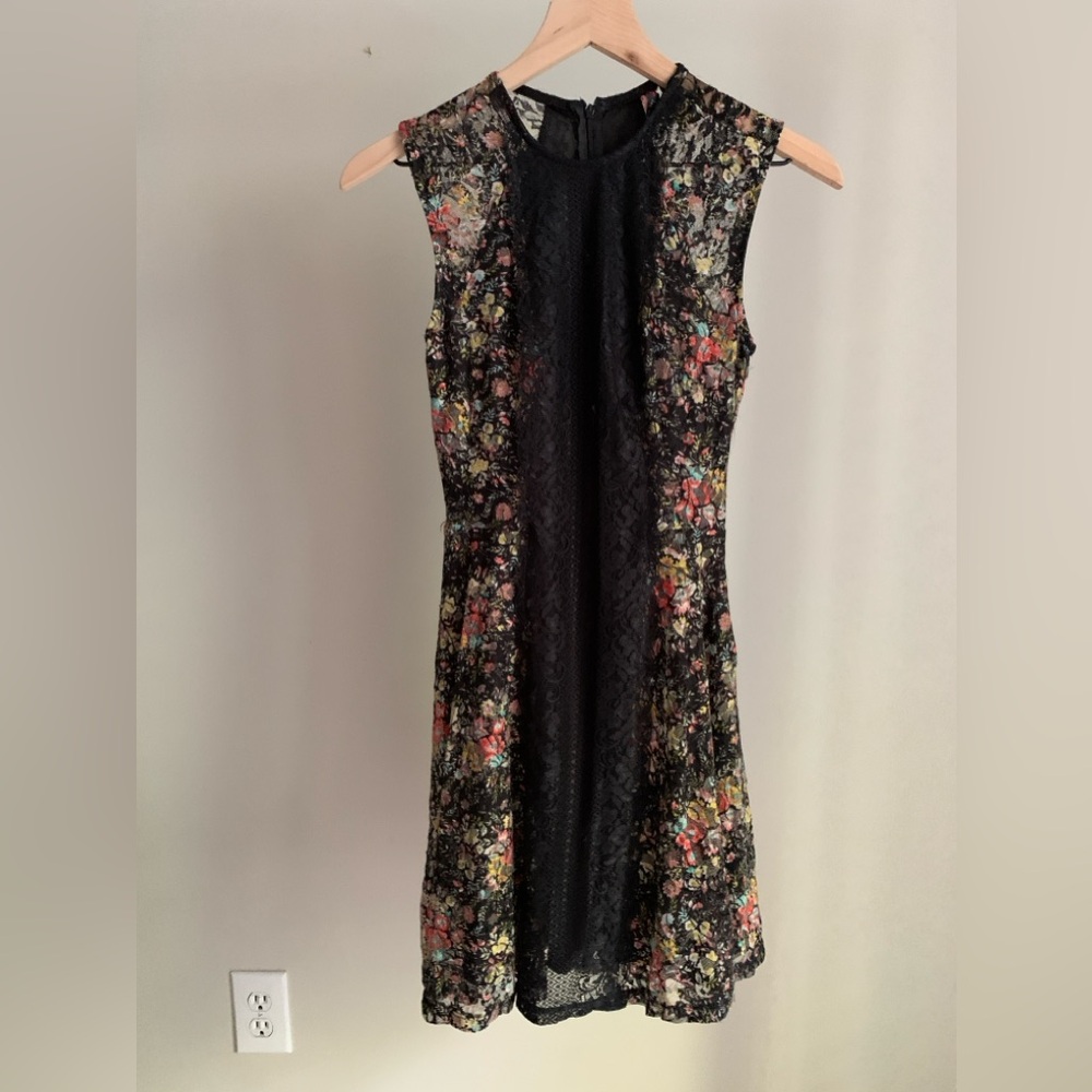 Fire Los Angeles sleeveless minidress